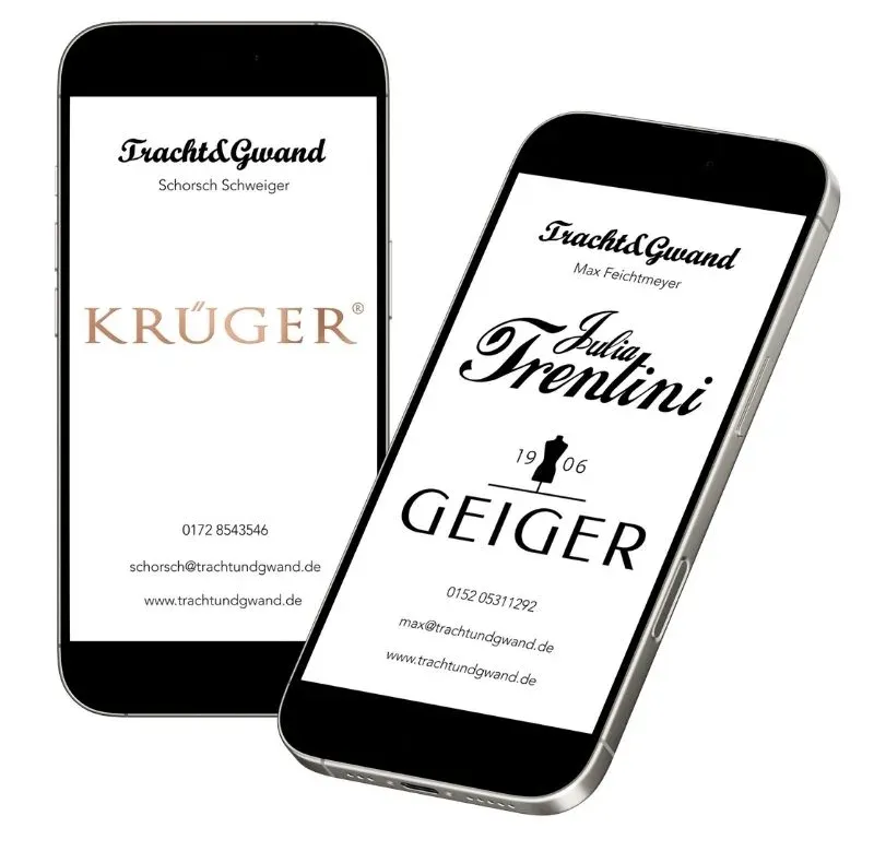 Entwürfe der Hinterglasaufkleber auf Smartphone-Mockups